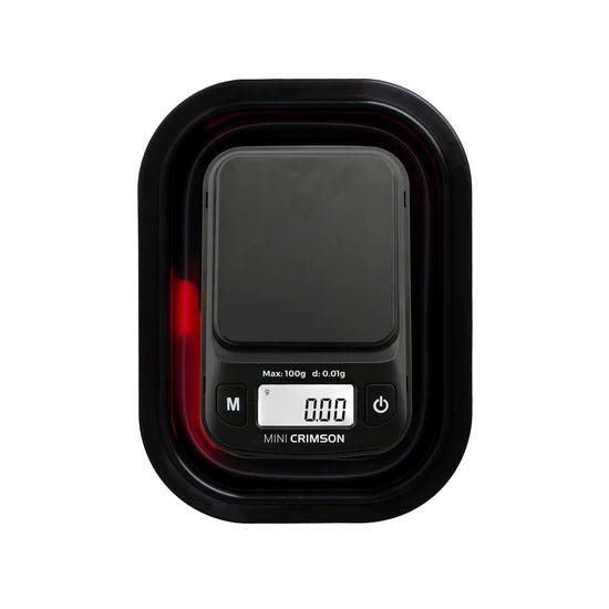 Truweigh TruWeigh Mini Crimson Collapsible Bowl Scale Presses & Scales | Planet Caravan